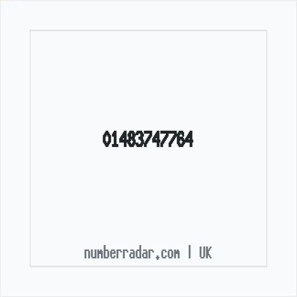 Reverse number check for +44 1483 747764 — who called me?