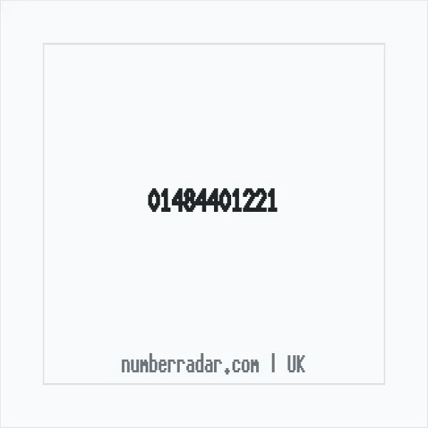 Reverse number check for +44 1484 401221 — who called me?