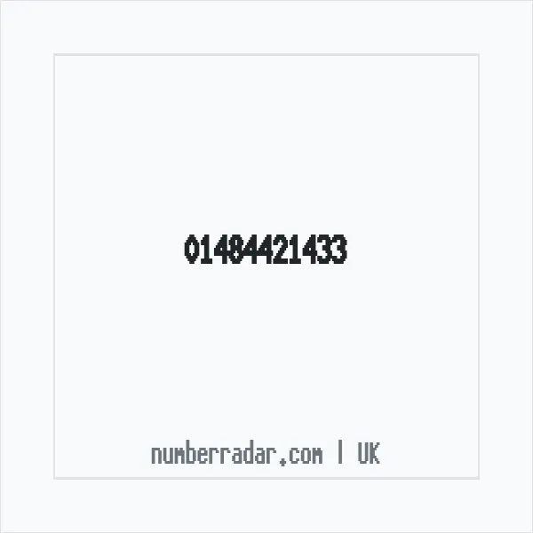 Reverse number check for +44 1484 421433 — who called me?
