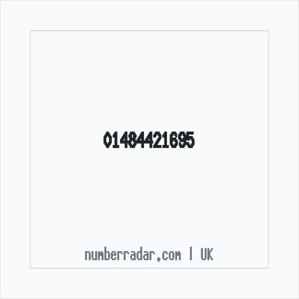 Reverse number check for +44 1484 421695 — who called me?