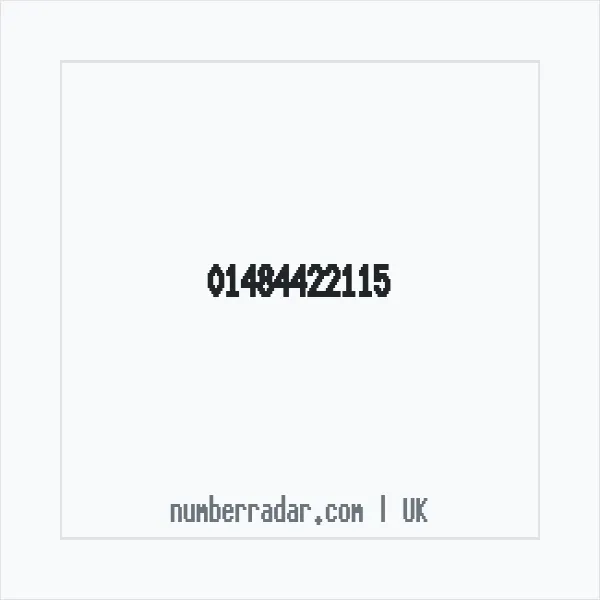 Reverse number check for +44 1484 422115 — who called me?