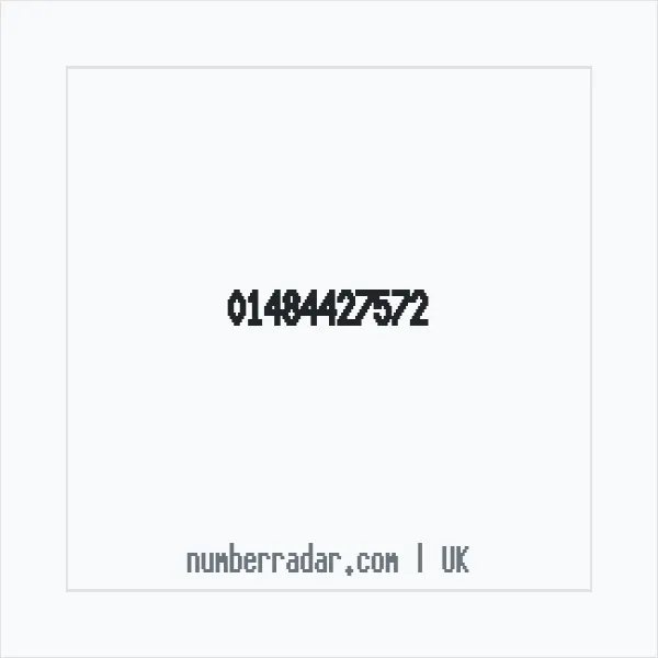 Reverse number check for +44 1484 427572 — who called me?