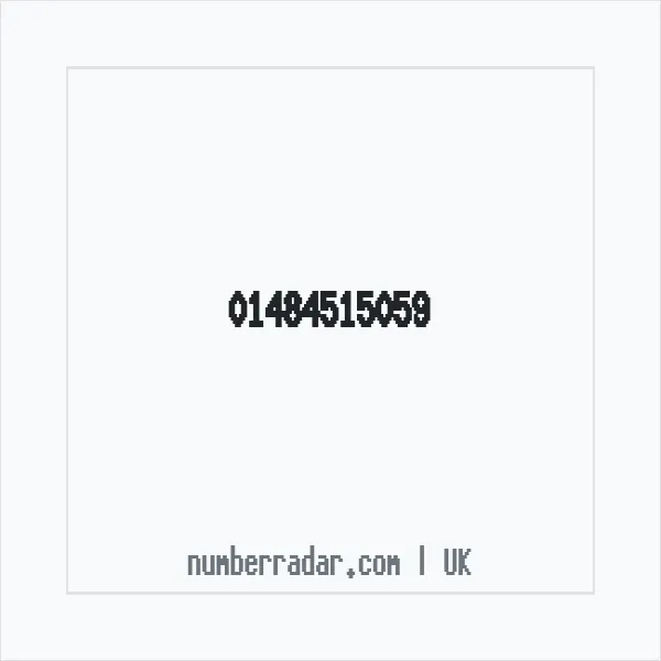 Reverse number check for +44 1484 515059 — who called me?