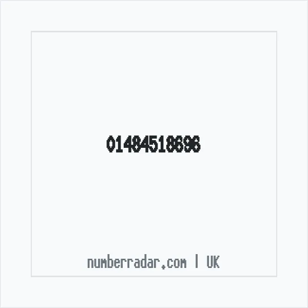 Reverse number check for +44 1484 518696 — who called me?