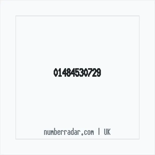 Reverse number check for +44 1484 530729 — who called me?
