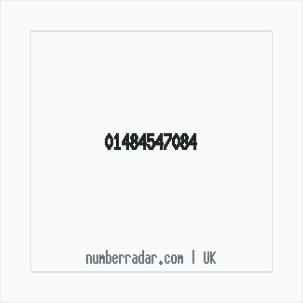 Reverse number check for +44 1484 547084 — who called me?
