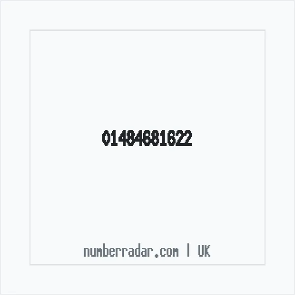 Reverse number check for +44 1484 681622 — who called me?