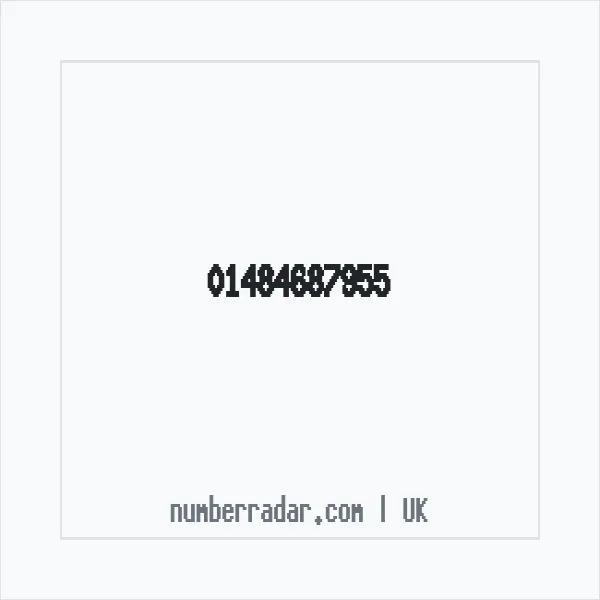 Reverse number check for +44 1484 687955 — who called me?