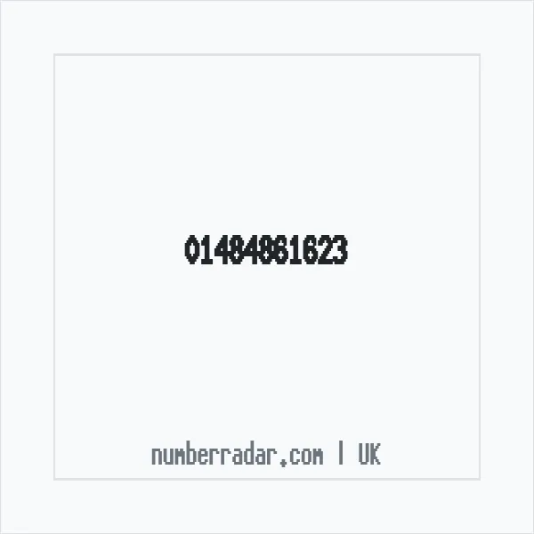 Reverse number check for +44 1484 861623 — who called me?