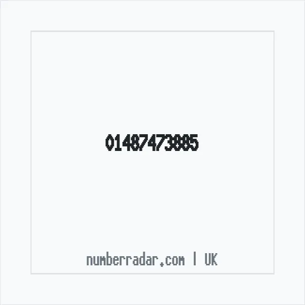 Reverse number check for +44 1487 473885 — who called me?