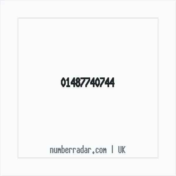 Reverse number check for +44 1487 740744 — who called me?