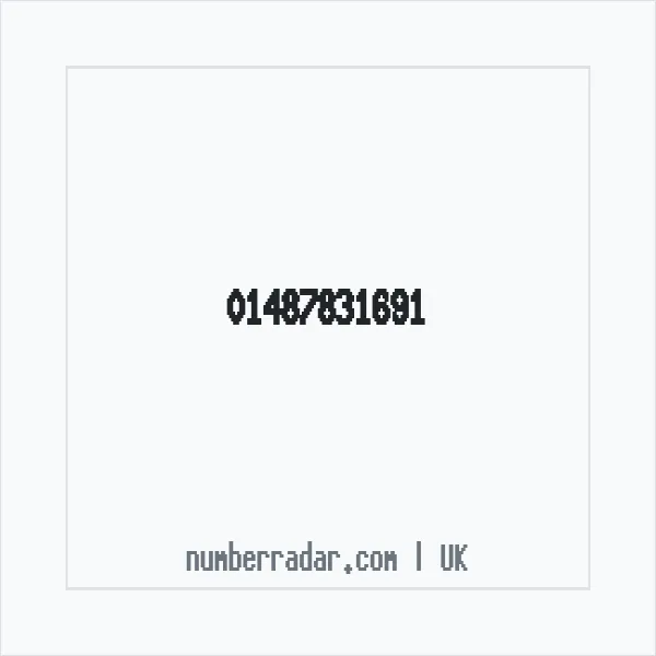 Reverse number check for +44 1487 831691 — who called me?