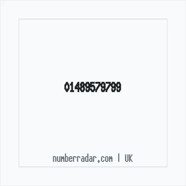 Reverse number check for +44 1489 579799 — who called me?