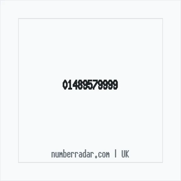 Reverse number check for +44 1489 579999 — who called me?
