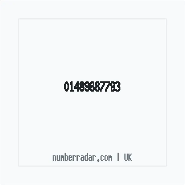 Reverse number check for +44 1489 687793 — who called me?