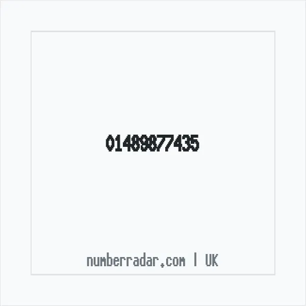 Reverse number check for +44 1489 877435 — who called me?