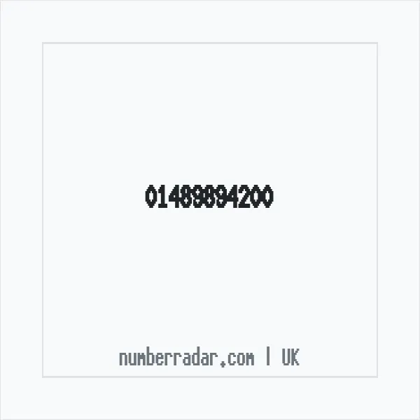 Reverse number check for +44 1489 894200 — who called me?