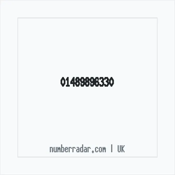 Reverse number check for +44 1489 896330 — who called me?