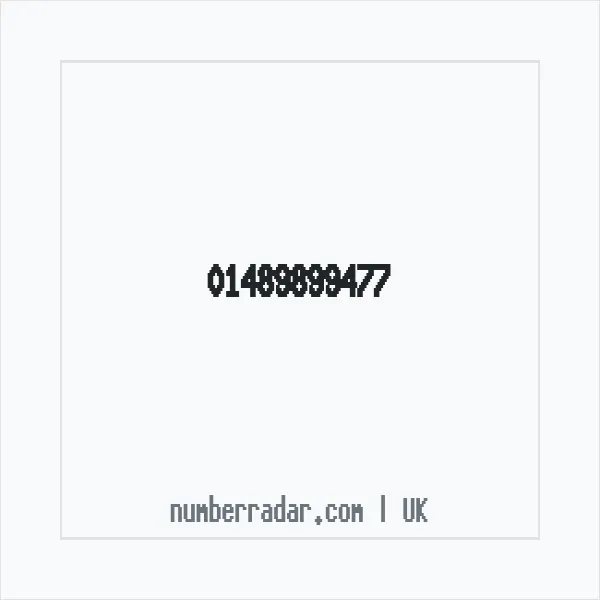 Reverse number check for +44 1489 899477 — who called me?