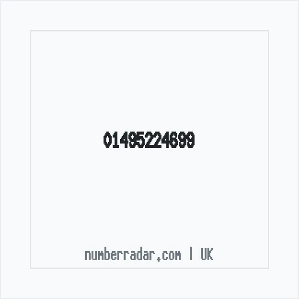 Reverse number check for +44 1495 224699 — who called me?