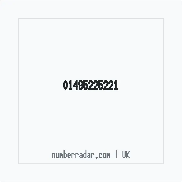 Reverse number check for +44 1495 225221 — who called me?