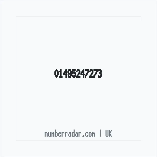 Reverse number check for +44 1495 247273 — who called me?