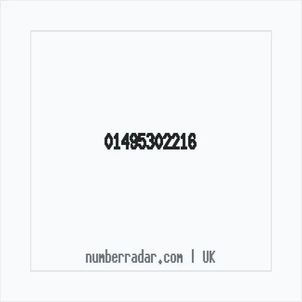 Reverse number check for +44 1495 302216 — who called me?