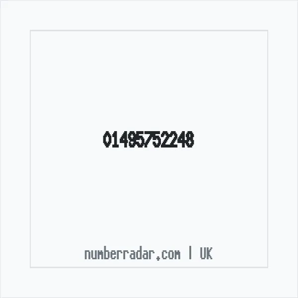 Reverse number check for +44 1495 752248 — who called me?
