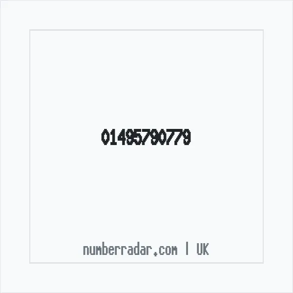 Reverse number check for +44 1495 790779 — who called me?