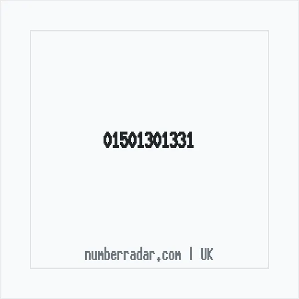 Reverse number check for +44 1501 301331 — who called me?