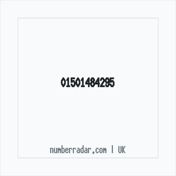 Reverse number check for +44 1501 484295 — who called me?