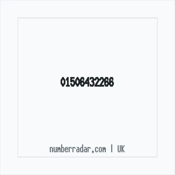 Reverse number check for +44 1506 432266 — who called me?