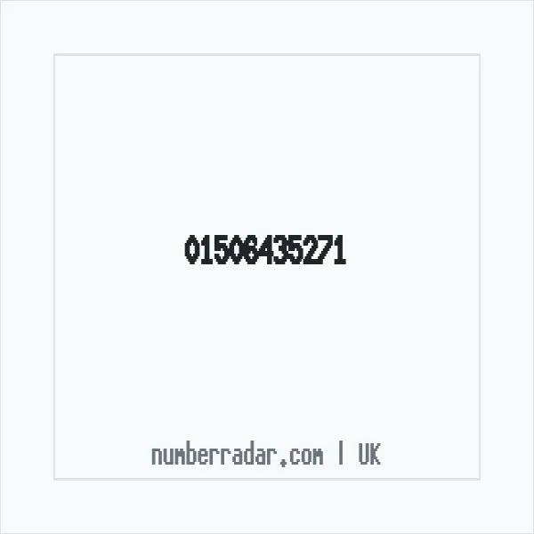 Reverse number check for +44 1506 435271 — who called me?