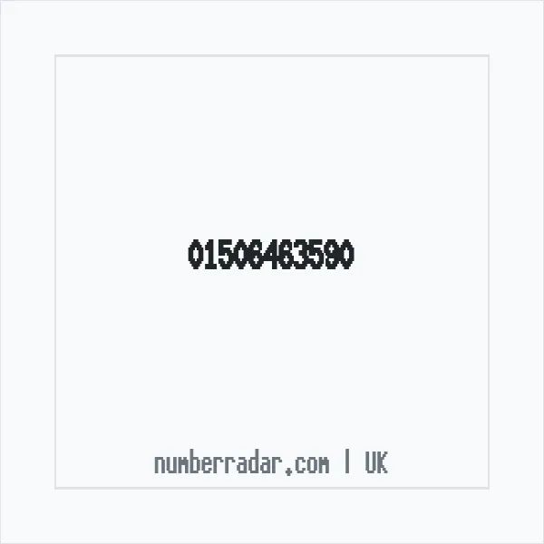 Reverse number check for +44 1506 463590 — who called me?