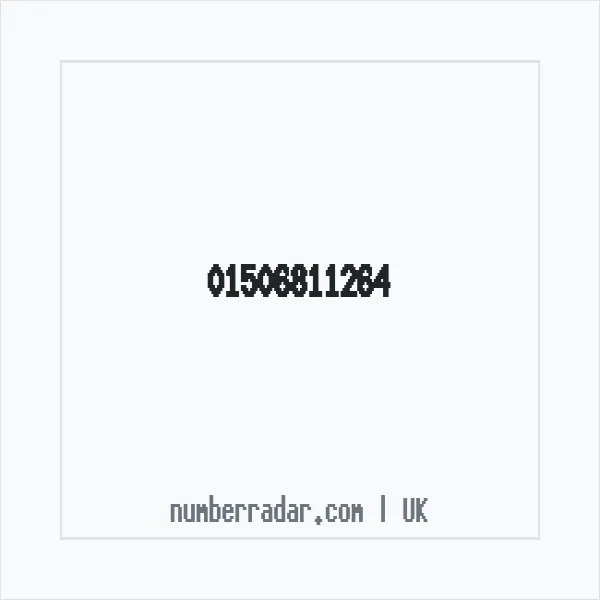 Reverse number check for +44 1506 811264 — who called me?