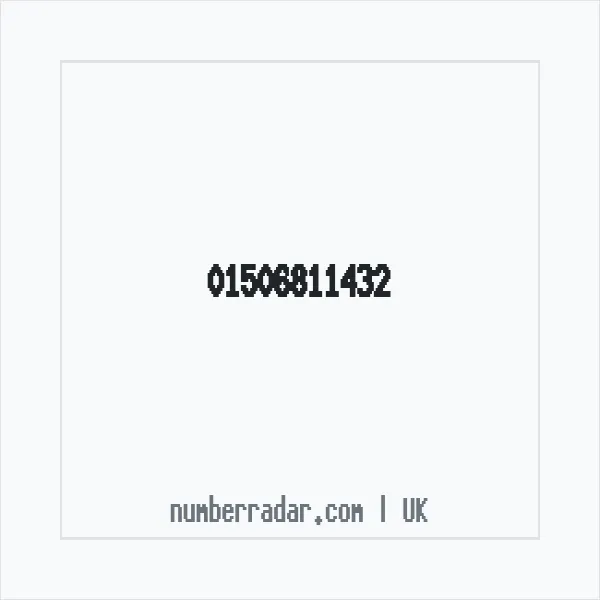 Reverse number check for +44 1506 811432 — who called me?