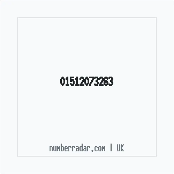 Reverse number check for +44 151 207 3263 — who called me?