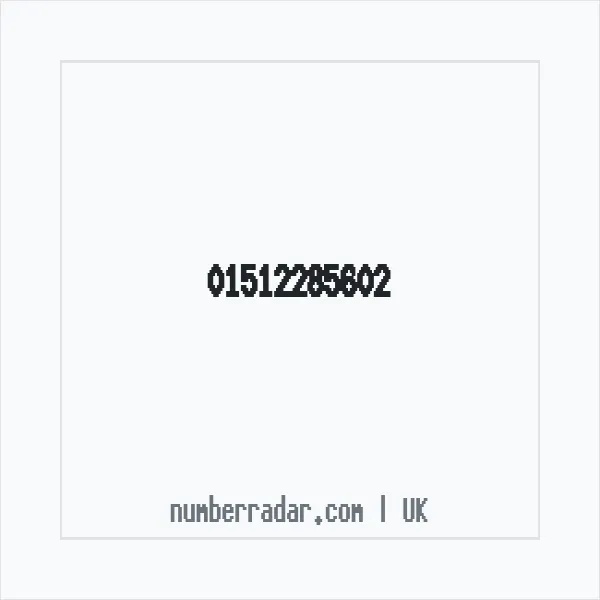 Reverse number check for +44 151 228 5602 — who called me?