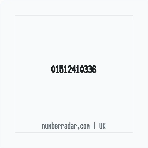 Reverse number check for +44 151 241 0336 — who called me?