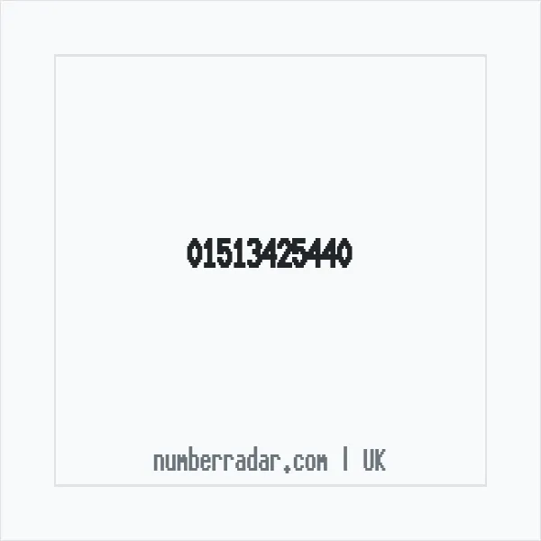 Reverse number check for +44 151 342 5440 — who called me?