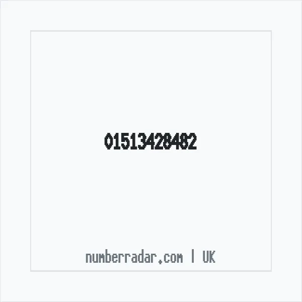 Reverse number check for +44 151 342 8482 — who called me?