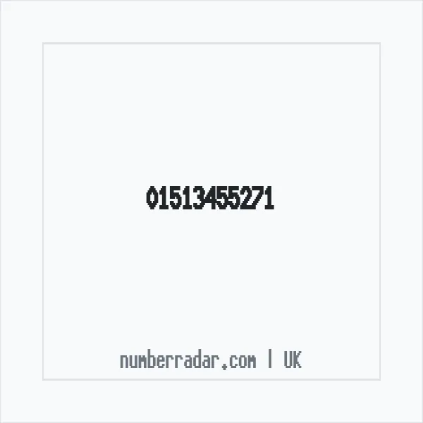Reverse number check for +44 151 345 5271 — who called me?