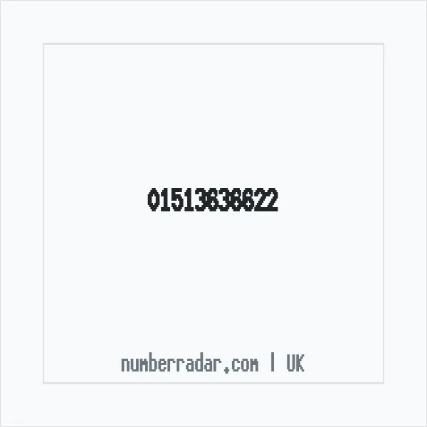 Reverse number check for +44 151 363 6622 — who called me?