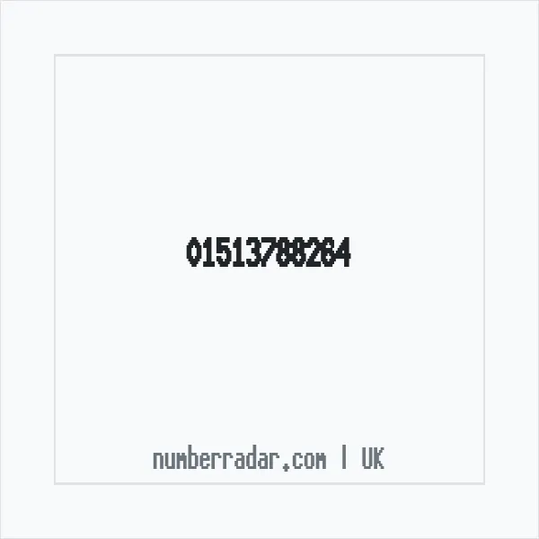 Reverse number check for +44 151 378 8264 — who called me?