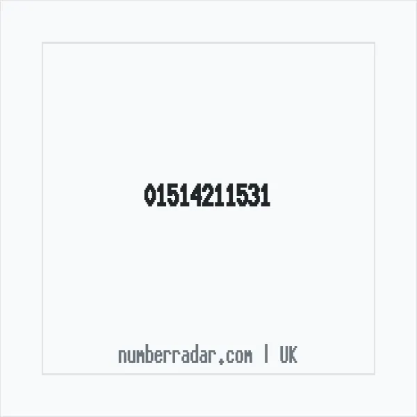 Reverse number check for +44 151 421 1531 — who called me?