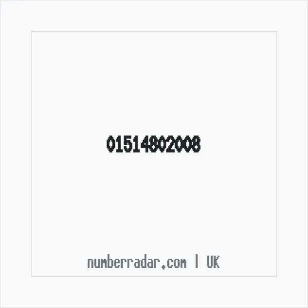 Reverse number check for +44 151 480 2008 — who called me?