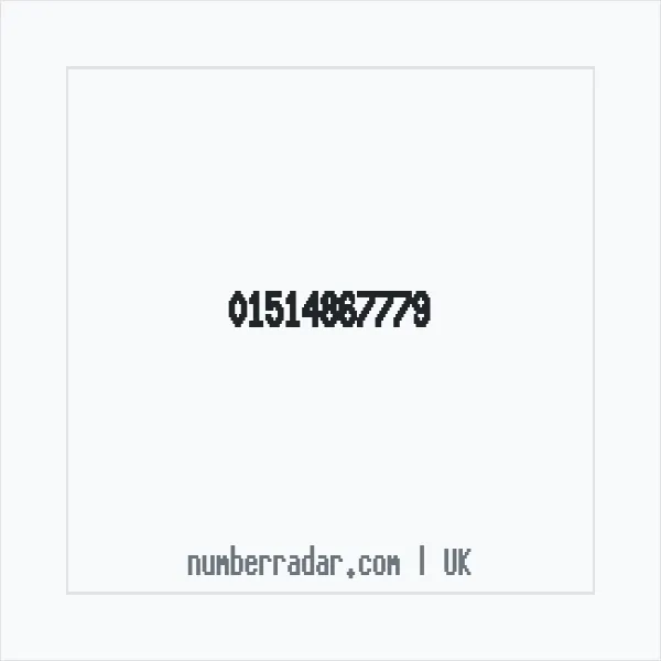 Reverse number check for +44 151 486 7779 — who called me?