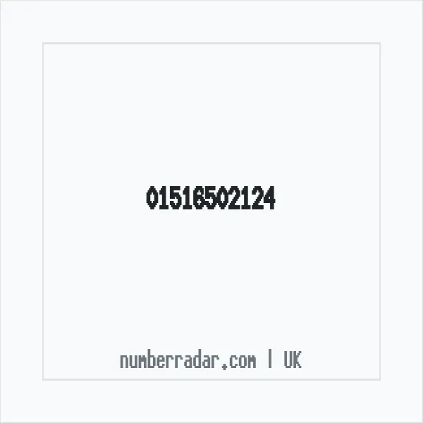 Reverse number check for +44 151 650 2124 — who called me?