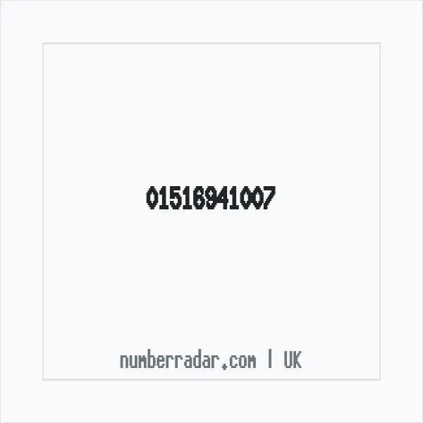 Reverse number check for +44 151 694 1007 — who called me?