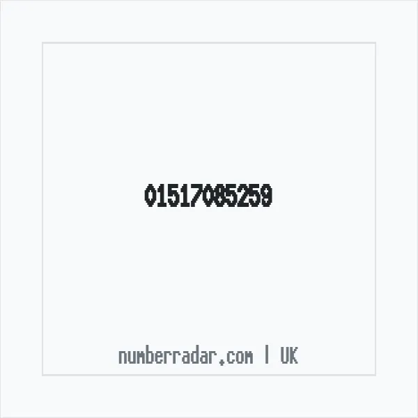 Reverse number check for +44 151 708 5259 — who called me?